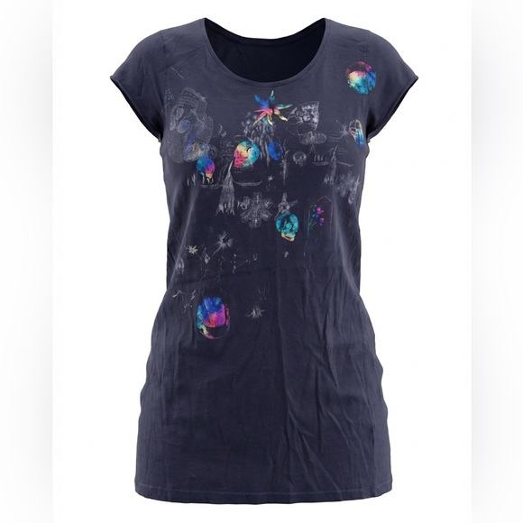 All Saints Dresses & Skirts - ALLSAINTS Spitalfields Black Skull Embellished Tank Dress Long Tunic